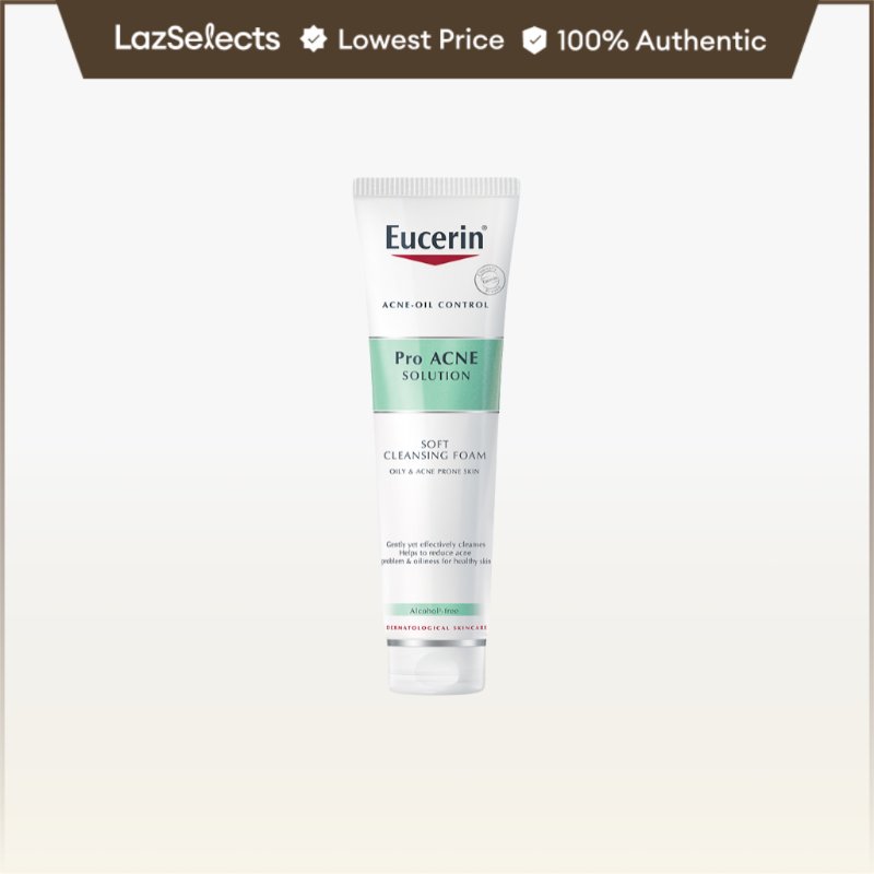 โฟมล้างหน้า Eucerin Pro Acne Solution Soft Cleansing Foam
